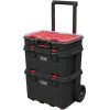 Sada boxov Keter® 250927 Stack´n´roll mobilný systém, 525x411x930 mm, na náradie