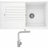 Blanco ZIA 5 S biela 520515 + Blanco MILA chróm 519414