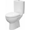 Cersanit PARVA - WC kombi + antibakteriálne sedátko, vertikálny odpad, K27-003
