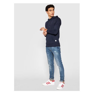 Jack&Jones Mikina Basic 12182537 Tmavomodrá