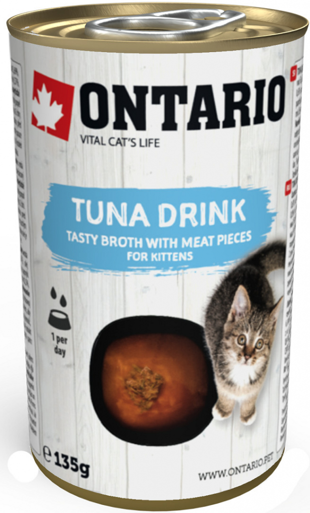 ONTARIO Kitten Drink Tuna 135 g