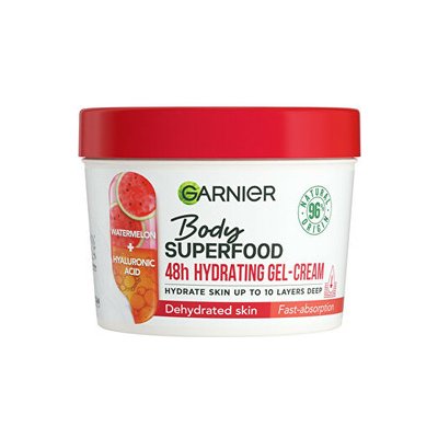 Garnier Hydratačný gélový krém s melónom pre dehydratovanú pokožku Body Superfood ( Hydrating Gel-Cream) 380 ml