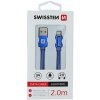 Swissten 71523308 USB / Lightning, 2m, modrý