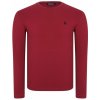 T9588 DEWBERRY BICYCLE COLLAR LONG SLEEVE T-SHIRT-BURGUNDY tmavočervená M dewberry 2465430710109