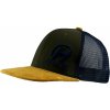 Šiltovka Haven Trucker s rovným šiltom - zelená-hnedá, L/XL