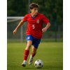 Detský futbalový dres – červený s číslom 5 Vidića Farba: Červená, Veľkosť: 164