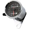 M-Style mechanický analógový tachometer na motocykel retro 200 chrom