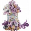 Alize Puffy Color 6522 Fialová, hnedá, sivá