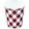 WIMEX s.r.o. Papierový pohár Karo Ø73mm 200ml `S: 0,18L/7oz` [50 ks]