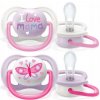 Avent Philips Ultra air text dievča 2 ks V001038
