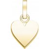Rosefield Romantický pozlátený prívesok Srdce The Pendant PE-Gold-Heart