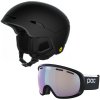 Lyžiarska prilba POC Obex MIPS + fotochromatické okuliare POC Fovea