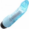 Sensual D10-4 Realistický vibrátor 18 cm, svetlomodrý