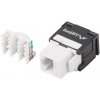 LANBERG KEYSTONE MODULE TOOLLESS RJ45->LSA CAT.6A UTP 180°