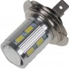 LED H7 biela 10-30V, 12SMD 5630 + 3W (95H706)