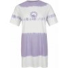 Dámske tričkové šaty O'Neill, WOW T-SHIRT DRESS fialová,biela S