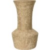 VÁZA terakota matná so zlat. trblietkou sand pr.16/V30cm