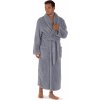 AKCE - Unisex župan Lilly a JACK se šálovým límcem - 2119 5456 modrošedá - Vestis M