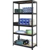 Kovový regál Kovona Futur 1800x900x450 mm 5 políc čierny