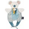 Plyšová koala na bábkové divadlo Doudou Amusette 3v1 Doudou et Compagnie modrá 30 cm od 0 mes