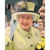 Diamondi Diamantové maľovanie - MÁVAJÚCA KRÁĽOVNÁ ALŽBETA II. Rámovanie: vypnuté plátno na rám, Rozmer: 40x50 cm