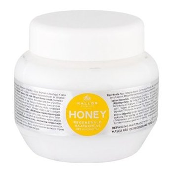 Kallos Honey Mask pre suché a poškodené vlasy 1000 ml