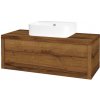 Dreja Umývadlová skrinka STORM SZZ 100 (umývadlo Joy 3) - D27 Cognac / D27 Cognac