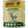 IRONpet Gold Dog Zverina krájaná svalovina, konzerva 800 g