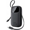 Powerbank Baseus 10000mAh 22.5W s displejom a káblami USB-C + Lightning
