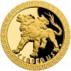 Česká mincovna zlatá minca Bájne tvory Kerberos proof 1/10 oz