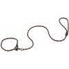 Firedog Moxon vodítko Profi 6 mm 150 cm khaki+červené/biele