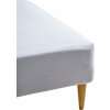 Plachta s gumou Calm 140 x 200 x 30 cm biela