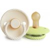DVOJBALENIE CUMLÍKOV FRIGG ROPE CREAM/ GREEN TEA, 0-6M, KAUČUK