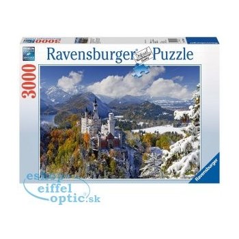 Ravensburger Neuschwanstein v zime II 3000 dielov