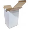 Kartónové krabice Fefco 0215 188x188x309mm 3VVL biela-hnedá