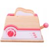 Bigjigs Toys Drevený toaster ružový
