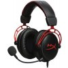 HyperX Cloud Alpha - Gaming Headset (Black-Red) Slúchadlá s mikrofónom Kábel Pres hlavu Hranie Čierna, Červená (4P5L1AM#ABB)