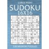 Large Print Sudoku 16x16 - 100 Medium Puzzles: Hexadoku Puzzle Book for Adults - Sudoku Variant Game (Oliver Hammond)(Brožovaná)