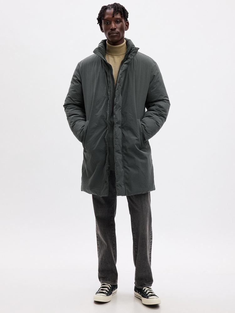 GAP 816471-00 bunda parka Černá