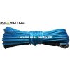 DRAGON WINCH Syntetické lano k navijakom ATV/ UTV - 15m, 5mm Farba: Modrá