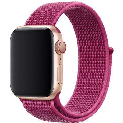 Eternico Airy na Apple Watch 42 mm/44 mm/45 mm Beet Red and Pink edge AET-AWAY-BeReP-42