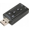 EXTERNÁ ZVUKOVÁ KARTA USB 7.1CH 3D MINI JACK 3,5MM AK103B