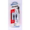 USB kábel, USB C USB C, 1,2m, ENERGIZER, čierna