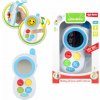 Teddies Telefon mobil pro nejmenší se zrcátkem - se světlem se zvukem