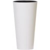 kvetináč 15cm TUBUS SLIM DTUS150S-S449 biely plastový PROSPERPLAST