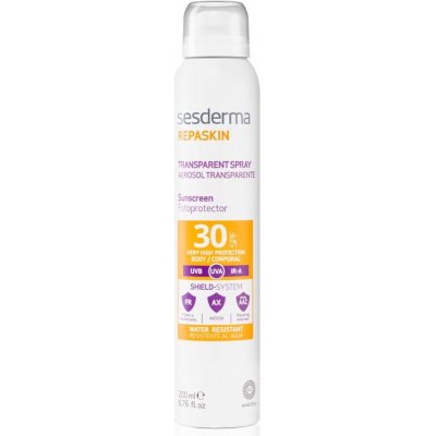 Sesderma Repaskin transparentný sprej na opaľovanie SPF 30 200 ml