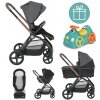 CHICCO Kočík kombinovaný Mysa 3v1 Black Satin + odrážadlo Chicco All around ZADARMO VP-F184799