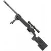 Airsoft SA Sniper Rifle CORE RIS /w scope & bipod, black, SA-S03
