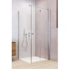 RADAWAY EOS KDJ B 90P x 90cm pravý sprchový kút štvorcový, profil chróm, sklo číre, 137403-01-01R