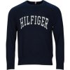 Tommy Hilfiger Mikiny VARSITY GRAPHIC CREW NECK Námornícka modrá